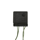 3' Cambridge Spruce Flat Back Artificial Christmas Tree with 50 Warm White (Multifunction) LED Lights and 113 Bendable Branches