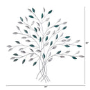 30” x 30” Hand-Painted Metal Tree of Life Wall Art Decor