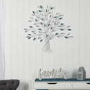 30” x 30” Hand-Painted Metal Tree of Life Wall Art Decor