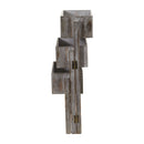 3.5’ Gray Washed Expandable Decorative Planter