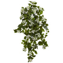 37” Bougainvillea Hanging Artificial Plant (Set of 2)