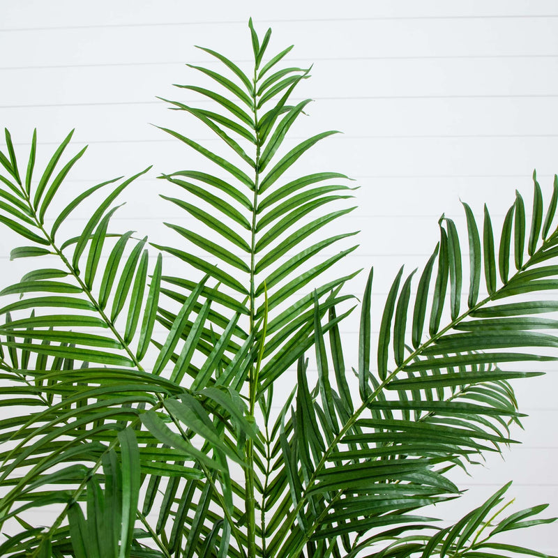 silk areca palm tree Nearly Natural 4 ft. Areca Silk Palm Tree