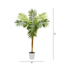 4’ Artificial Areca Palm Tree with Decorative Planter