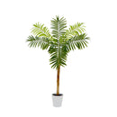 4’ Artificial Areca Palm Tree with Decorative Planter