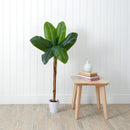 4' Artificial Banana Tree in Decorative Planter