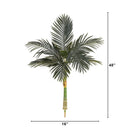 4’ Artificial Golden Cane Palm Tree Without Pot