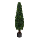 4’ Boxwood Topiary Artificial Tree UV Resistant (Indoor/Outdoor)