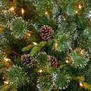 4’ Snowed Tipped Clermont Pine Artificial Christmas Tree