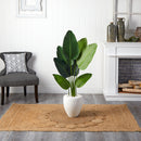 4’ Traveler's Artificial Palm Tree in Oval Planter
