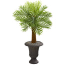 42” Robellini Palm Artificial Tree in Decorative Brown Urn