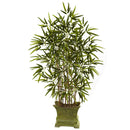 45” Bamboo Tree w/Decorative Planter