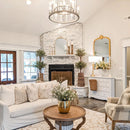 4.5' Olive Double Topiary Silk Tree