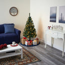 5' Northern Tip Pine Artificial Christmas Tree with 150 Clear LED Lights