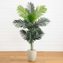 5.5’ Paradise Artificial Palm Tree in Sand Colored Planter