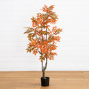 5' Autumn Sumac Artificial Fall Tree