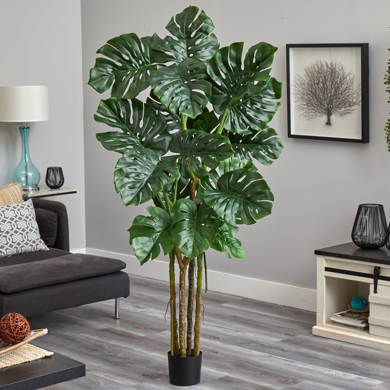 artificial monstera tree 6' Monstera Tree Artificial