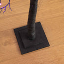 6’ Pre-Lit Halloween Minimalist Twig Artificial Fall Tree with 320 Orange & Purple LED Lights