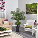 65” Areca Palm Artificial Tree in Slate Planter