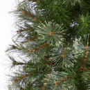6.5' Cashmere Slim Artificial Christmas Tree with 350 Warm White Lights and 660 Bendable Branches