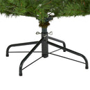 7’ Colorado Mountain Pine Artificial Christmas Tree with 450 Clear Lights, 1453 Bendable Branches and Pine Cones