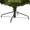 8’ North Carolina Spruce Artificial Christmas Tree with 650 Clear Lights and 1303 Bendable Branches