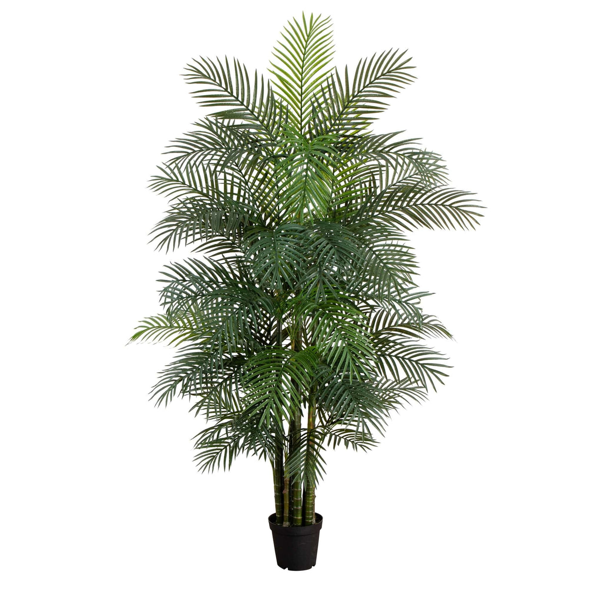 allergy to areca palm 8' UV Resistant Artificial Areca Palm Tree (Indoor/Outdoor)
