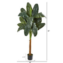 80” Banana Artificial Tree