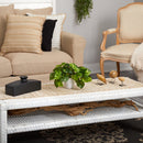 9" Artificial "Real Touch" Pothos in White Planter