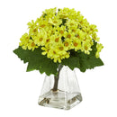 Daisy Artificial Arrangement in Vase (Set of 2)