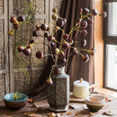 Artificial Fig Fruit Stem 46" Tall Silk Plant