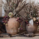 Artificial Fig Fruit Stem 46" Tall Silk Plant