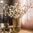 Faux Artificial Flower Sakura Blossom Stem 37" Tall Silk