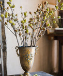 Artificial Fruit Mountain Peach Stem 40" Tall Silk Plant