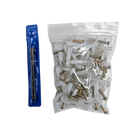 50 Piece Nylon Wall Plug & Masonry Drill Bit Installation Kit