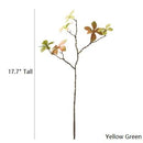 Artificial Faux Small Japanese Zen Leaf Stem 18" Tall