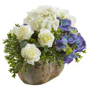 Rose and Hydrangea Artificial Arrangement