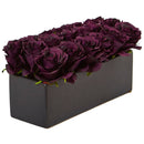 Roses in Rectangular Planter