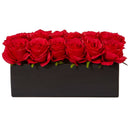 Roses in Rectangular Planter