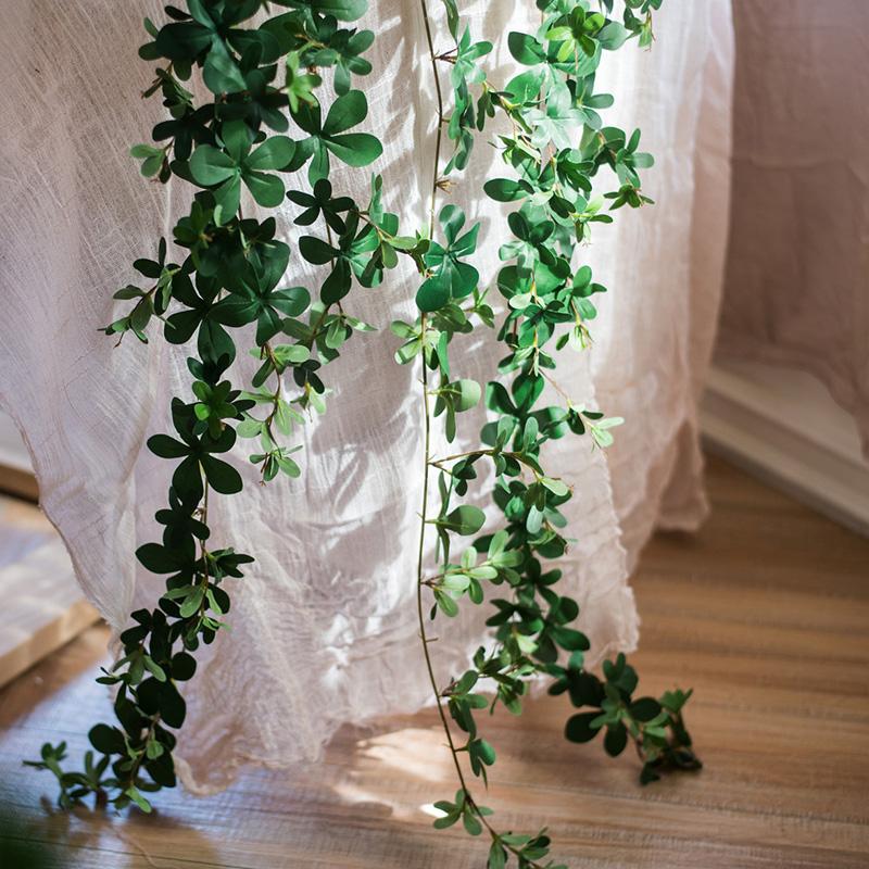 fake vine plant in pot Artificial Vine Schefflera Leaf