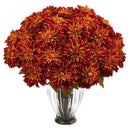 Silk Dahlia Floral Arrangement