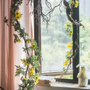 Artificial Sunflower Vine 67" Long