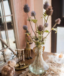 Faux Silk Artificial Thistle Flower Stem 26" Tall