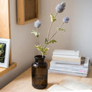 Faux Silk Artificial Thistle Flower Stem 26" Tall