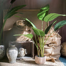 Artificial Silk Travelers Palm Tree In Pot