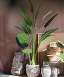 Artificial Silk Travelers Palm Tree In Pot