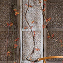 Artificial Vine Orange Faux Berry 39" Long