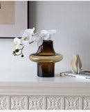 Artisan Glass Vase Elegant Decor