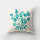 Artistic nature and animal short plush pillowcase bedroom decor