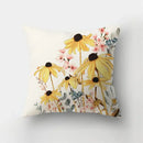 Artistic nature and animal short plush pillowcase bedroom decor