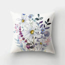 Artistic nature and animal short plush pillowcase bedroom decor
